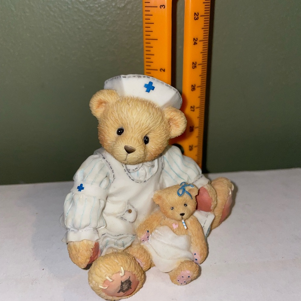 ❤️‍🩹Cherished Teddies Adorable Nurse Teddy Bear Figurine
